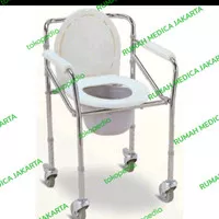 Dijual Kursi BAB pakai Roda Commode Chair SELLA KY 894 Kursi Buang Air