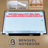 LCD LED Laptop 14.0" Slim 30pin Asus A450L A450LC A4560 X455L E14