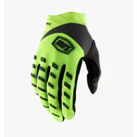 Gloves 100% Airmatic 22 Fluo Yellow Black / Gloves MX MTB Enduro DH