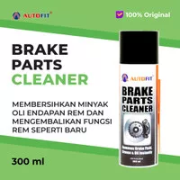 Autofit Brake Parts Cleaner 300ml Pembersih Rem & CVT Mobil Motor
