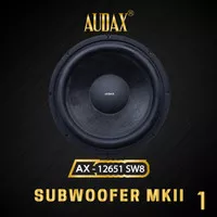 Speaker Pasif 12" Audax AX-12651 SW8 Sub Woofer MK II