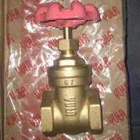 Gate valve 1/2 inch kuningan yuta