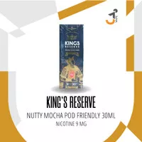 KING RESERVE SALT POD FRIENDLY 30ML 9MG BY EMKAY SALTNIC E-LIQUID