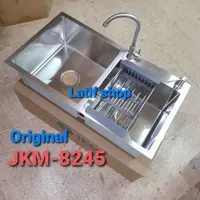 Kitchen sink 8245 paket lengkap kran pipa tanam