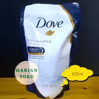 Dove Deeply Nourishing Body Wash 850ml Sabun Mandi Refill
