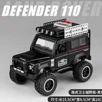 Miniatur Diecast Land Rover Defender 110 Skala 1:32