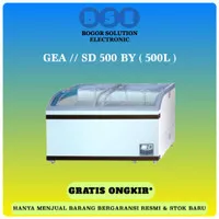 Freezer Sliding Curve Glass GEA 500 Liter SD-500-BY GEA SD500BY 500L