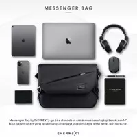 Messenger bag Tas Selempang Laptop 12 13 14 inch TAS Laptop All type