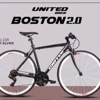 Sepeda Hybrid United 700c Boston 2.0