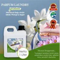 Parfum Loundry Aroma FRESH JASMINE 1L- Pelicin Pakaian Fresh