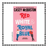 [ RED WHITE & ROYAL BLUE ] Casey McQuiston BUKU ORIGINAL Bhs Inggris