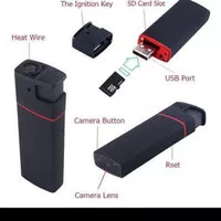 K6 Lighter Spy Camera wifi Camcorder 1080 HD