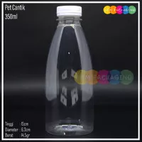 botol plastik Pet Cantik 350ml SN ECO kemasan minuman kopi susu madu