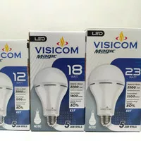 lampu led emergency VISICOM/lampu megic VISICOM 12w, 18w, 23w