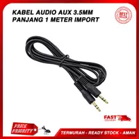 Kabel AUX jack audio 3.5mm Mobil Speaker PC Murah Grosir UNIVERSAL