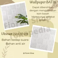 Wallpaper BATIK Foam Wallfoam Batik High Quality Murah