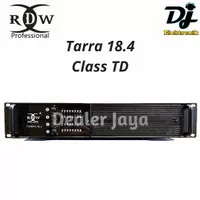 Power Amplifier RDW TARRA 18.4 / TARRA18.4 - 4 channel