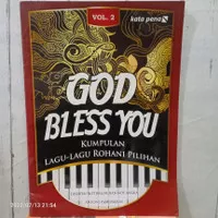 ORIGINAL BUKU MUSIK - GOD BLESS YOU Kumpulan Lagu-Lagu Rohani Pilihan