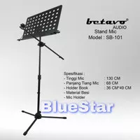 Stand Book Betavo SB 101 Original + Stand Mic Betavo SB101