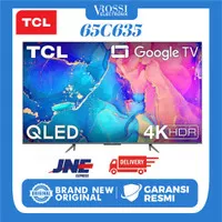 TCL TV QLED 65C635 65 C635 GOOGLE TV GAME MASTER ONKYO SPEAKER NEW2022