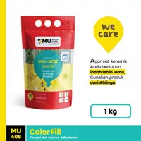 Mortar Utama MU 408 Pengisi Nat Keramik Color Fill Oker Keramik 1kg