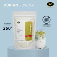 JnC Durian Powder Tanpa Gula 250gr / Bubuk minuman Durian