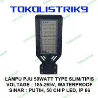 Lampu Jalan LED 50watt tipis /Lampu PJU 50watt Slim / PJU LED 50watt