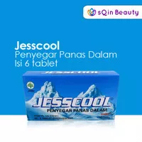Jesscool Tablet Penyegar Panas Dalam 6 Tablet Effervescent
