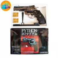 Pistol korek api/ python 357/pistol lighter/ korek api/pajangan korek