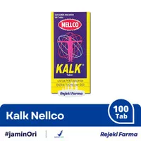 Nelco Kalk 100 tablet - Obat Suplemen Nellco 100Tb