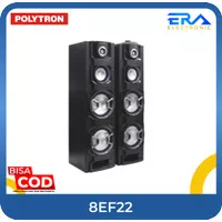 SERI TERBARU POLYTRON Active Speaker PAS 8EF22 Aktif 8 Inch Bluetooth