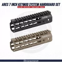 ARES 7 inch Keymod System Handguard Set For M4 / M16 AEG