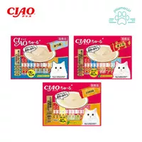 Snack Kucing Ciao Churu Tuna Variety 40 Pcs