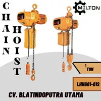 Milton Electric Chain Hoist 1 ton x 8 meter
