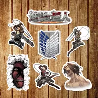 Stiker Pack Attack on Titan / Shingeki no Kyojin [7 Pcs]