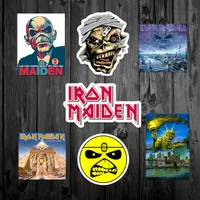 Stiker Pack Band Iron Maiden [7 Pcs]