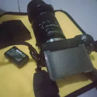 kamera mirrorless sony nex 3 lensa canon 18 55mm