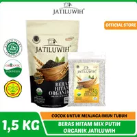 Paket Beras Hitam Organik Jatiluwih 1.5kg / Baik Untuk jaga Imun Tubuh