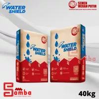 SEMEN MERAH PUTIH WATER SHIELD 40 kg HARGA 1 DO | WATERSHIELD CEMENT