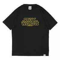 Zerotwentytwo T-Shirt Stay Waras Star Wars Black