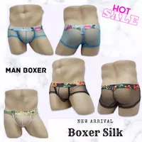 Celana Dalam Sexy Pria Boxer Transparan Gstring Pria Import