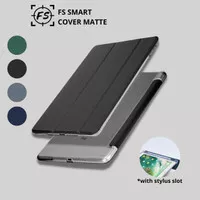 Case iPad Air 3 Pro 10.5 2017 FS Smart Cover Matte Stylus Flip Casing
