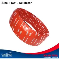 PIPA WESTPEX R 1/2" 16 mm Merah Hot Water Air Panas 50 m RED PE-RT