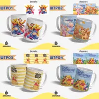 MUG WINNIE THE POOH KADO ANAK LUCU GELAS CANGKIR PRINT CUSTOM SEMAUMUG