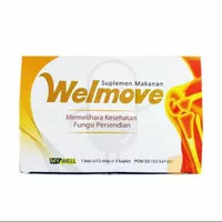 Welmove Suplemen Sendi dan Tulang 1 Box (12 Strip @ 60 Kapsul)