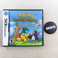 Original Pokemon Mystery Dungeon Explorers of Sky Nintendo DS 3DS NDS