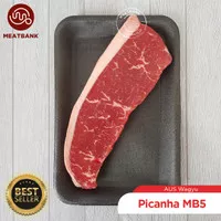 MEATBANK WAGYU PICANHA MB5 Daging Beef Steak Aussie Top Sirloin MB 5
