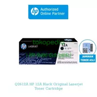 Toner Hp LaserJet 12A Black Toner Q2612A Untuk HP 1010,1012,3020,3050Z
