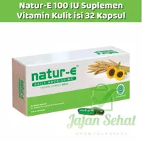 Natur-E 100 IU Suplemen Vitamin Kulit isi 32 Kapsul