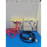 headset Zipper earphone Zipper Resleting handsfree